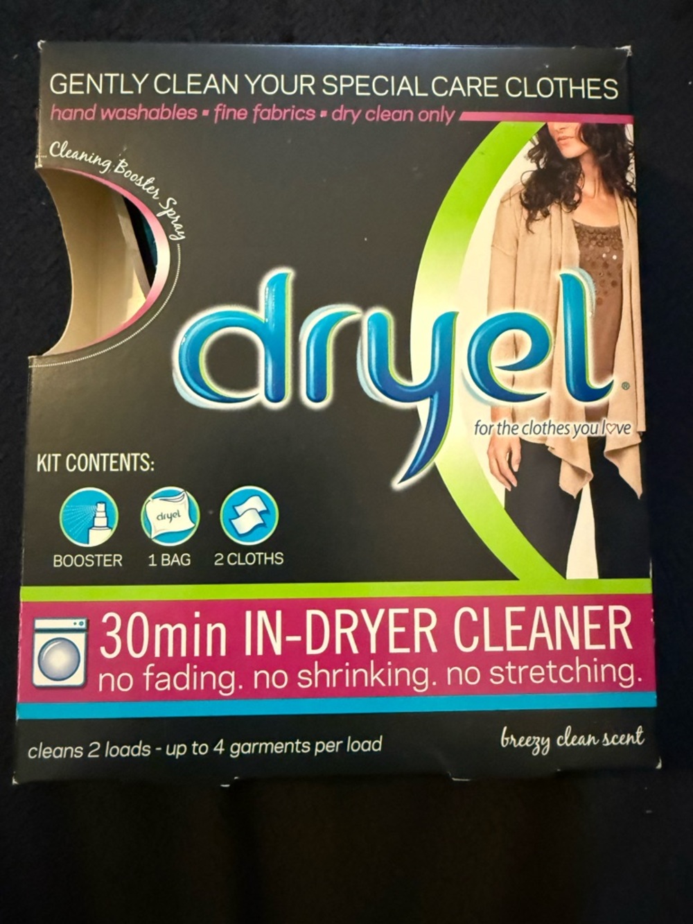 Dryel 30min in-dryer cleaner